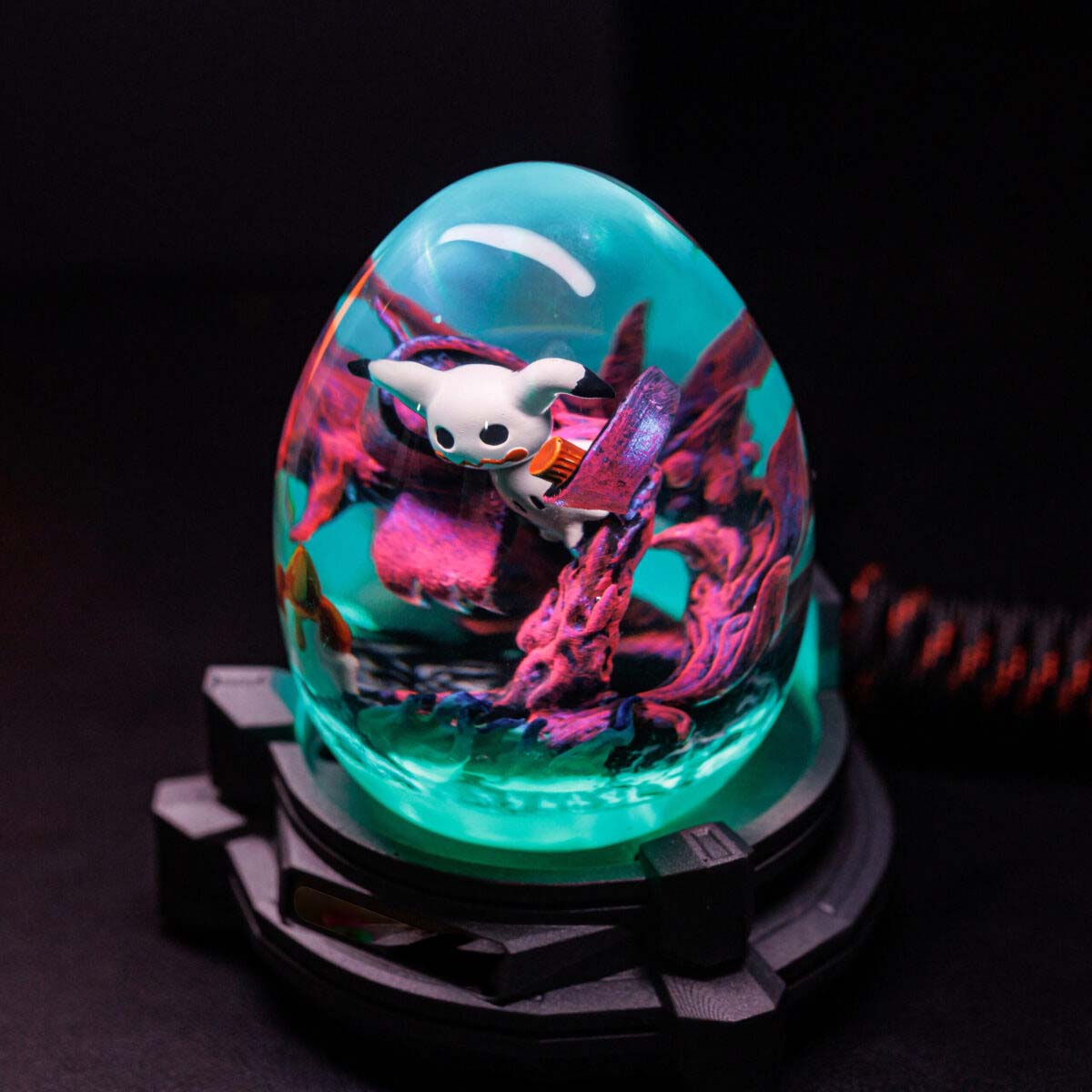 Pokemon Mimikyu Resin Egg Lamp, Night Light