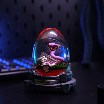 Pokemon Arbok Resin Egg Lamp, Night Light