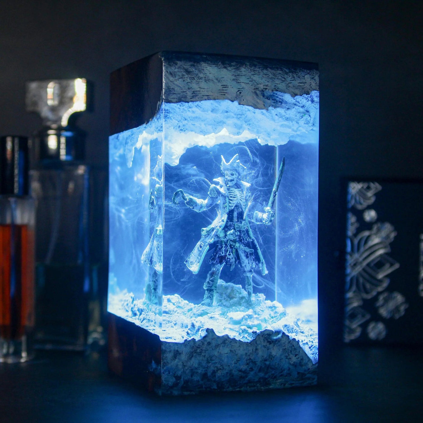 LeChuck The Secret of Monkey Island Epoxy Resin Lamp, Night Light