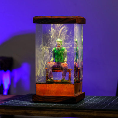 DC Joker Epoxy Resin Lamp, Night Light