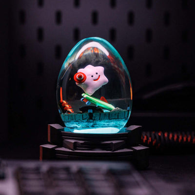 Pokemon Ditto Metamon Resin Egg Lamp, Night Light
