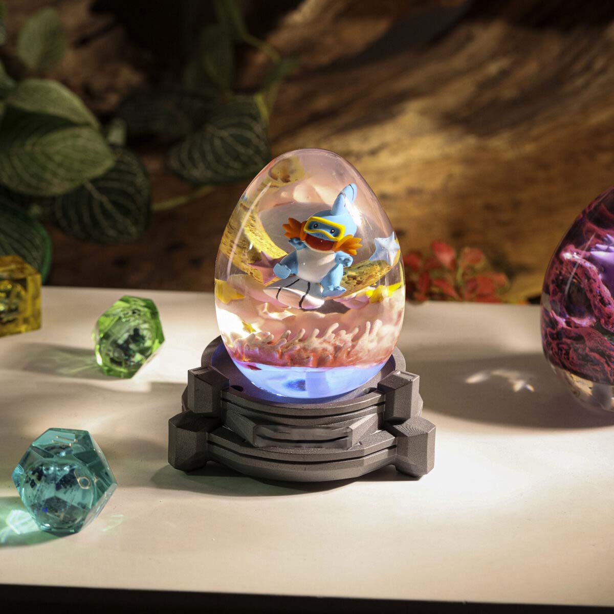 Pokemon Mudpik Epoxy Resin Egg Lamp, Night Light