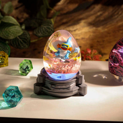 Pokemon Mudpik Epoxy Resin Egg Lamp, Night Light