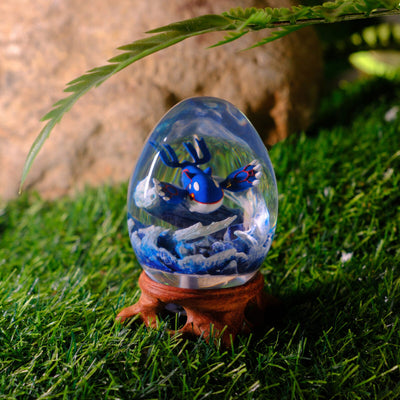 Pokemon Kyogre Resin Egg Lamp, Night Light
