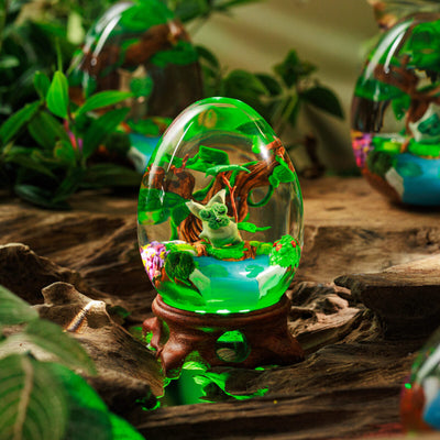 Zelda Korok Epoxy Resin Egg Lamp, Night Light
