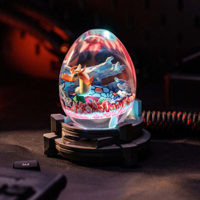 Pokemon Milotic Resin Egg Lamp, Night Light