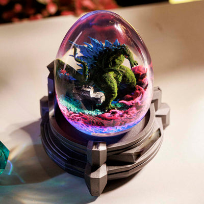 Gozilla Epoxy Resin Egg Lamp, Night Light