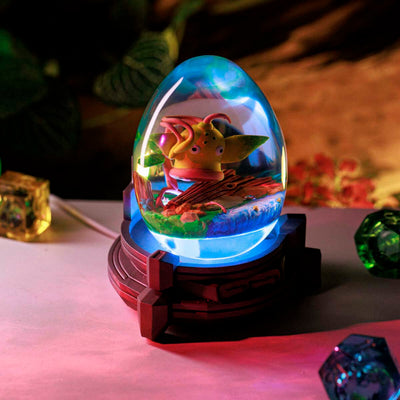 Pokemon Weepinbell Epoxy Resin Egg Lamp, Night Light