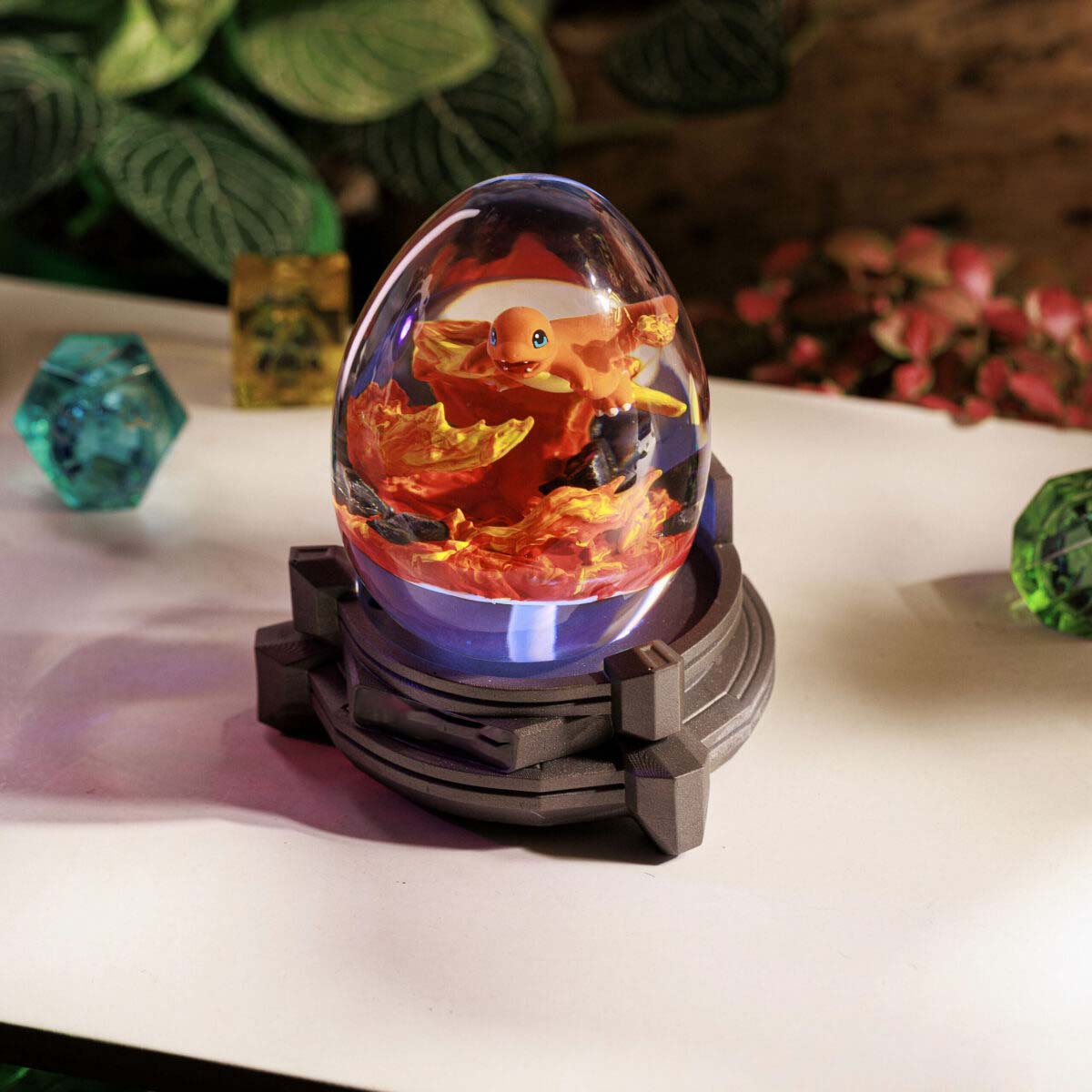 Pokemon Charmander Resin Egg Lamp, Night Light