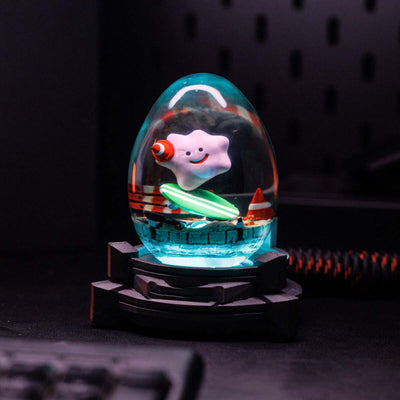 Pokemon Ditto Metamon Resin Egg Lamp, Night Light
