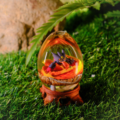 Pokemon Mega Gengar Resin Egg Lamp, Night Light