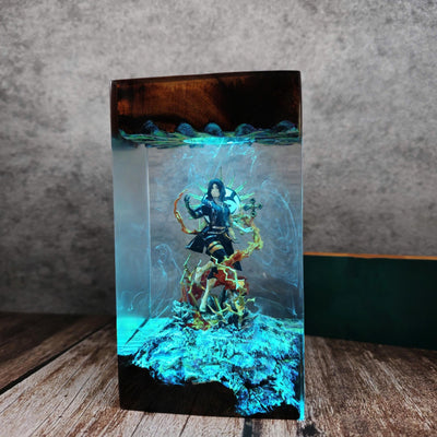 Clair Obscur Expedition 33 Lune Epoxy Resin Lamp, Night Light