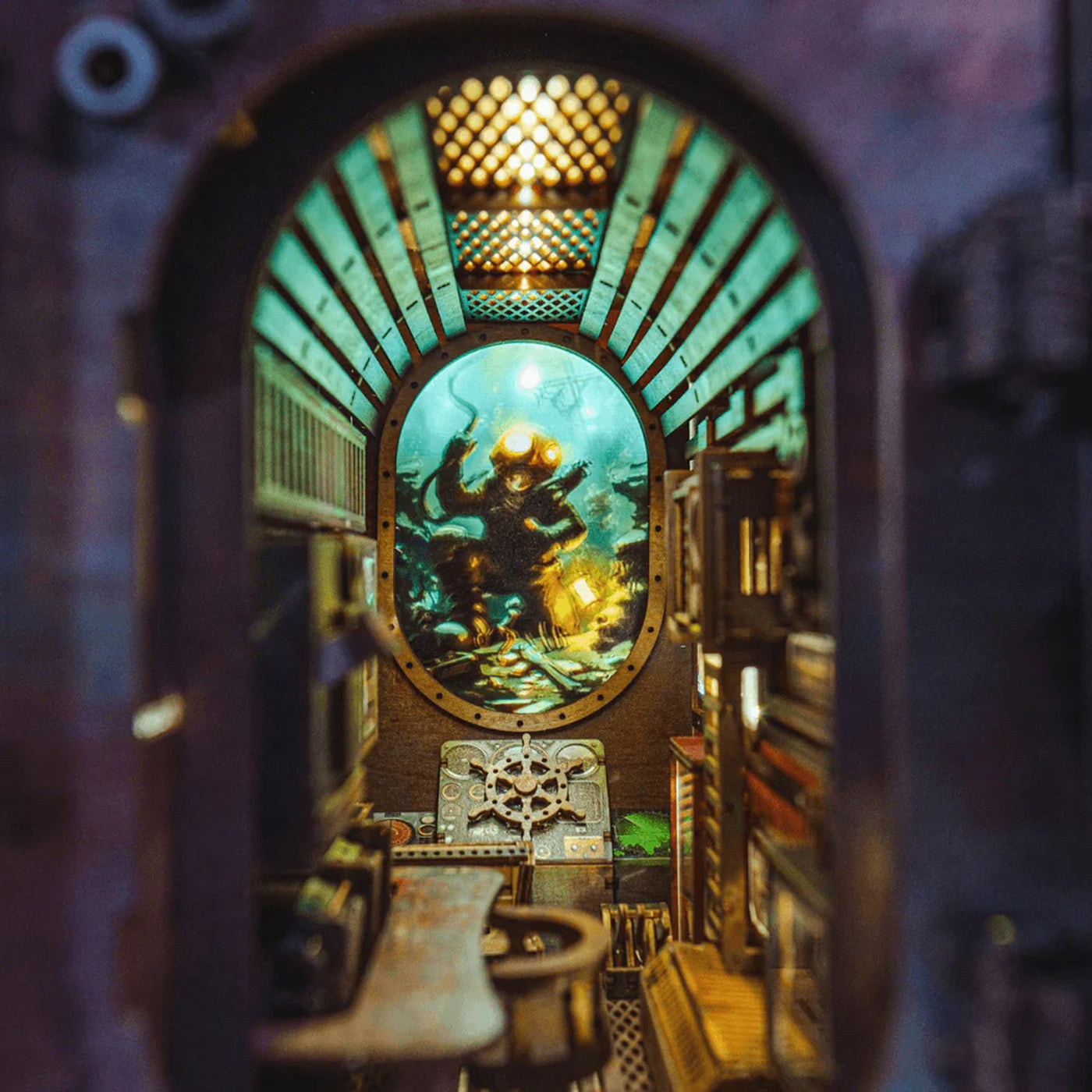 The Abandoned Submarine - Book Nook