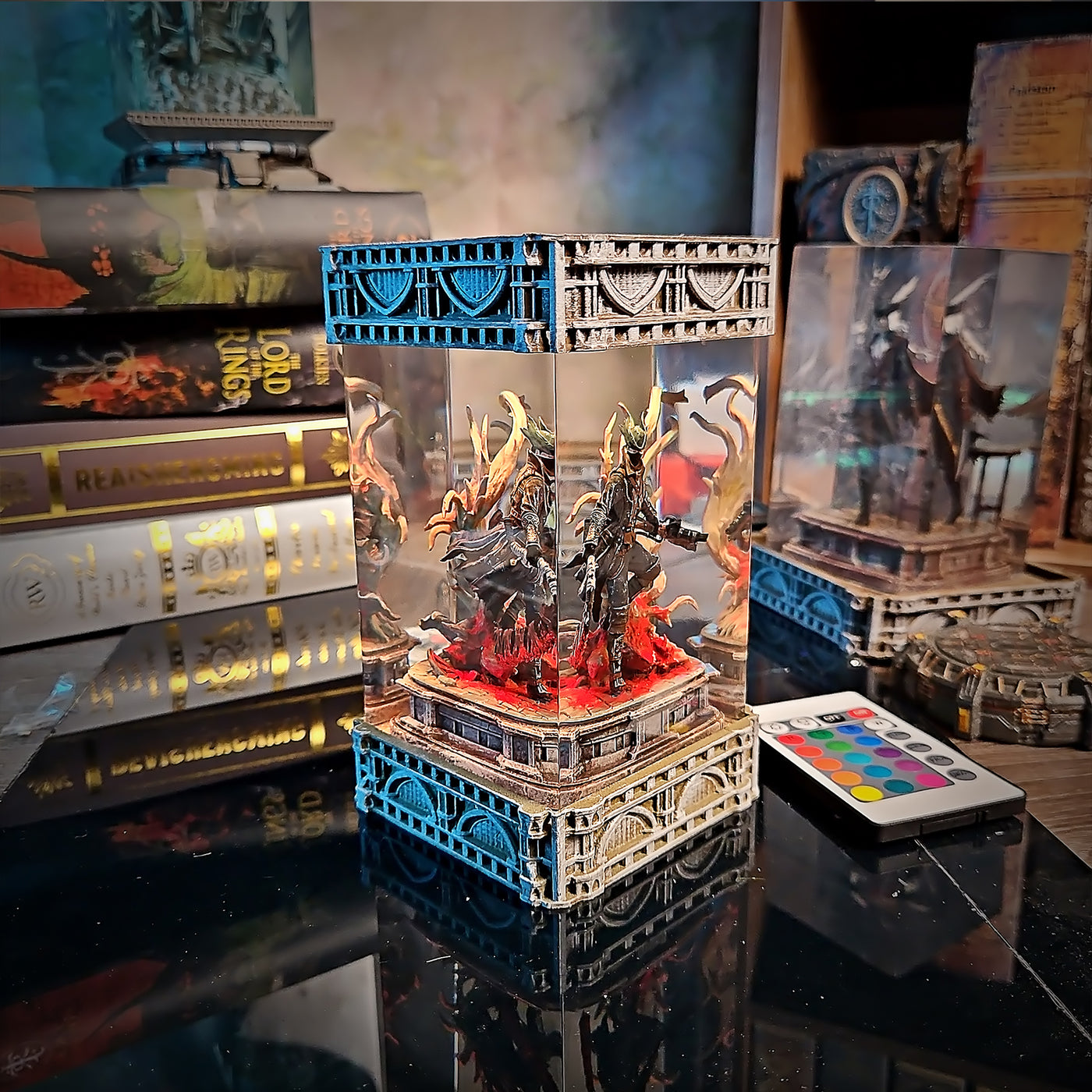 The Hunter Bloodborne Epoxy Resin Lamp, Night Light, Wireless Lights