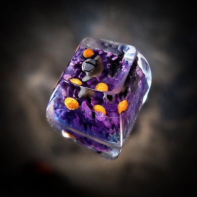 Friday the 13th Jason Voorhees Halloween Artisan Keycaps Epoxy Resin