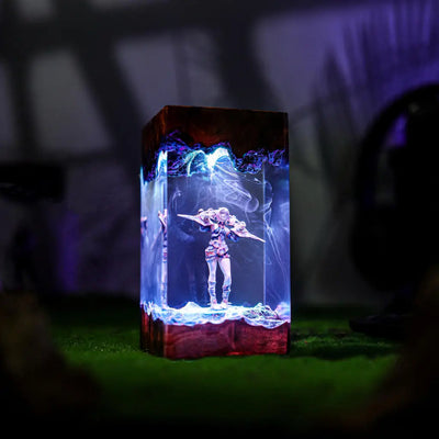 Briar League of Legends Epoxy Resin Lamp, Night Light
