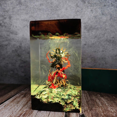 Clair Obscur Expedition 33 Lune Epoxy Resin Lamp, Night Light