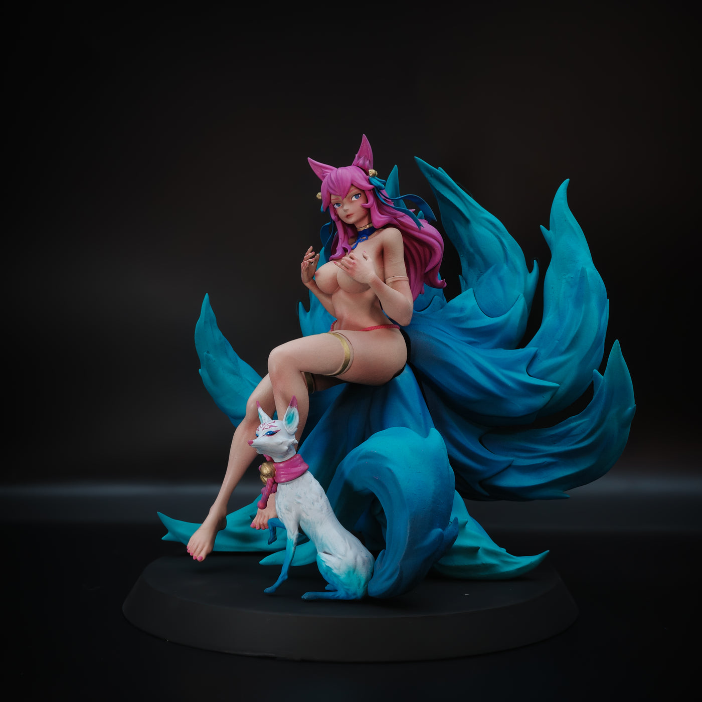 League of Legends - Sprite Blossom Ahri Statue Figures
