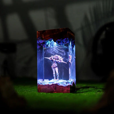 Briar League of Legends Epoxy Resin Lamp, Night Light