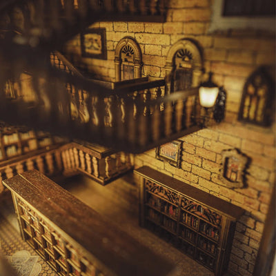 The Grand Enchanted Hogwarts Library - Book Nook