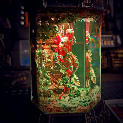 Marvel MCU Iron Man Healing Chamber Incubator Epoxy Resin Lamp, Night Light, Wireless Lights