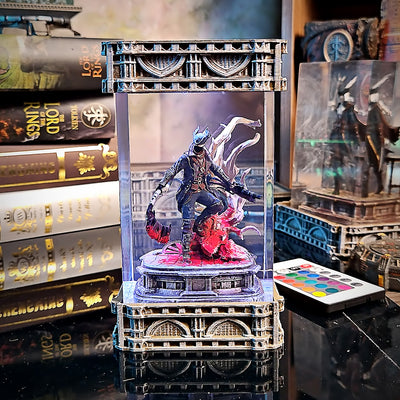 The Hunter Bloodborne Epoxy Resin Lamp, Night Light, Wireless Lights