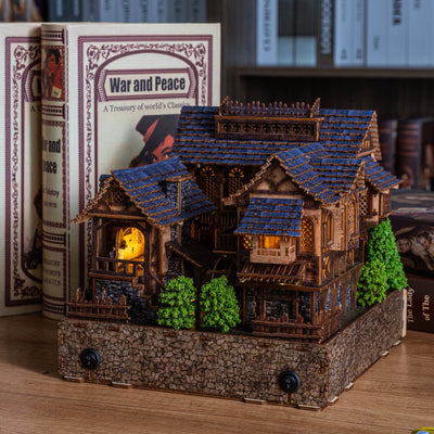 Medieval Manors House Heart Brook - Book Nook