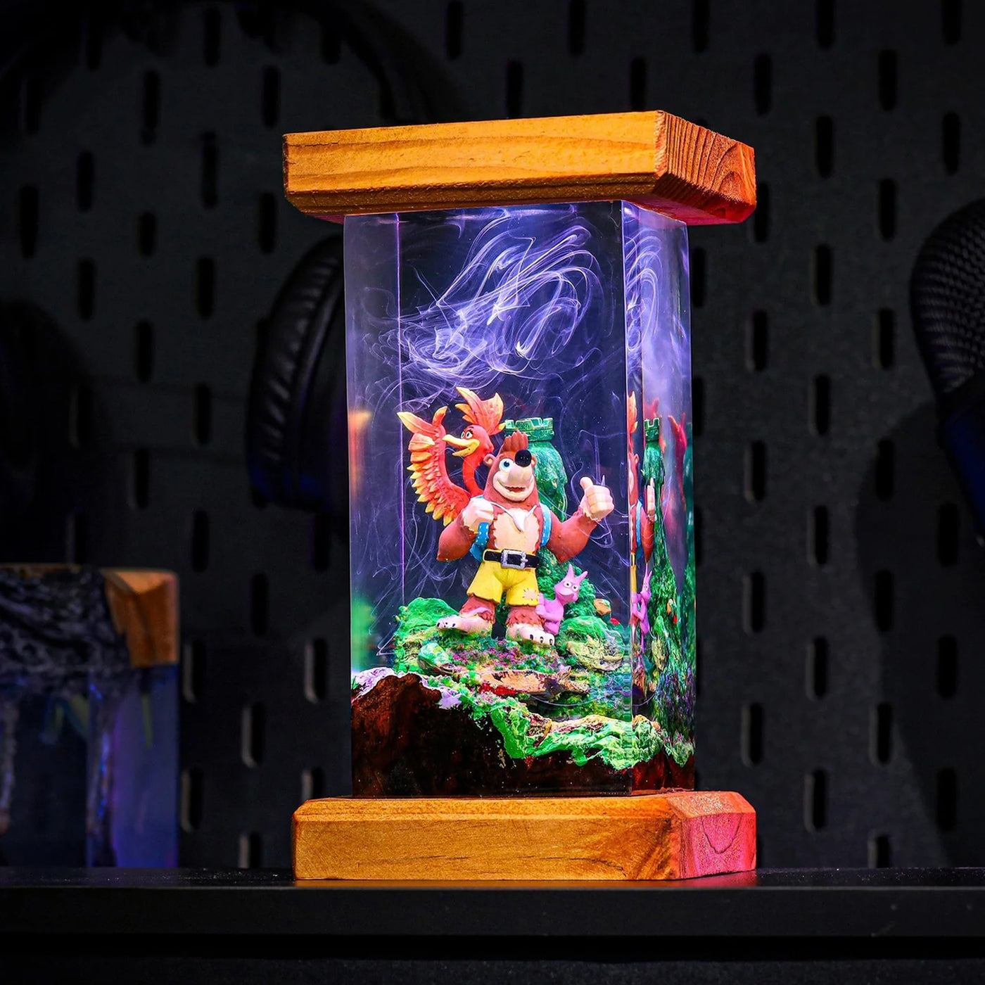 Banjo Kazooie Epoxy Resin Lamp, Night Light