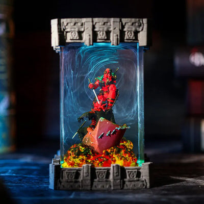 Marvel MCU Deadpool Epoxy Resin Lamp, Night Light, Wireless Lights