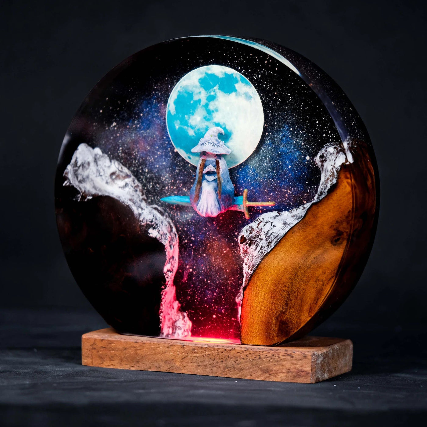 Ranni the Witch Elden Ring Epoxy Resin Lamp, Night Light