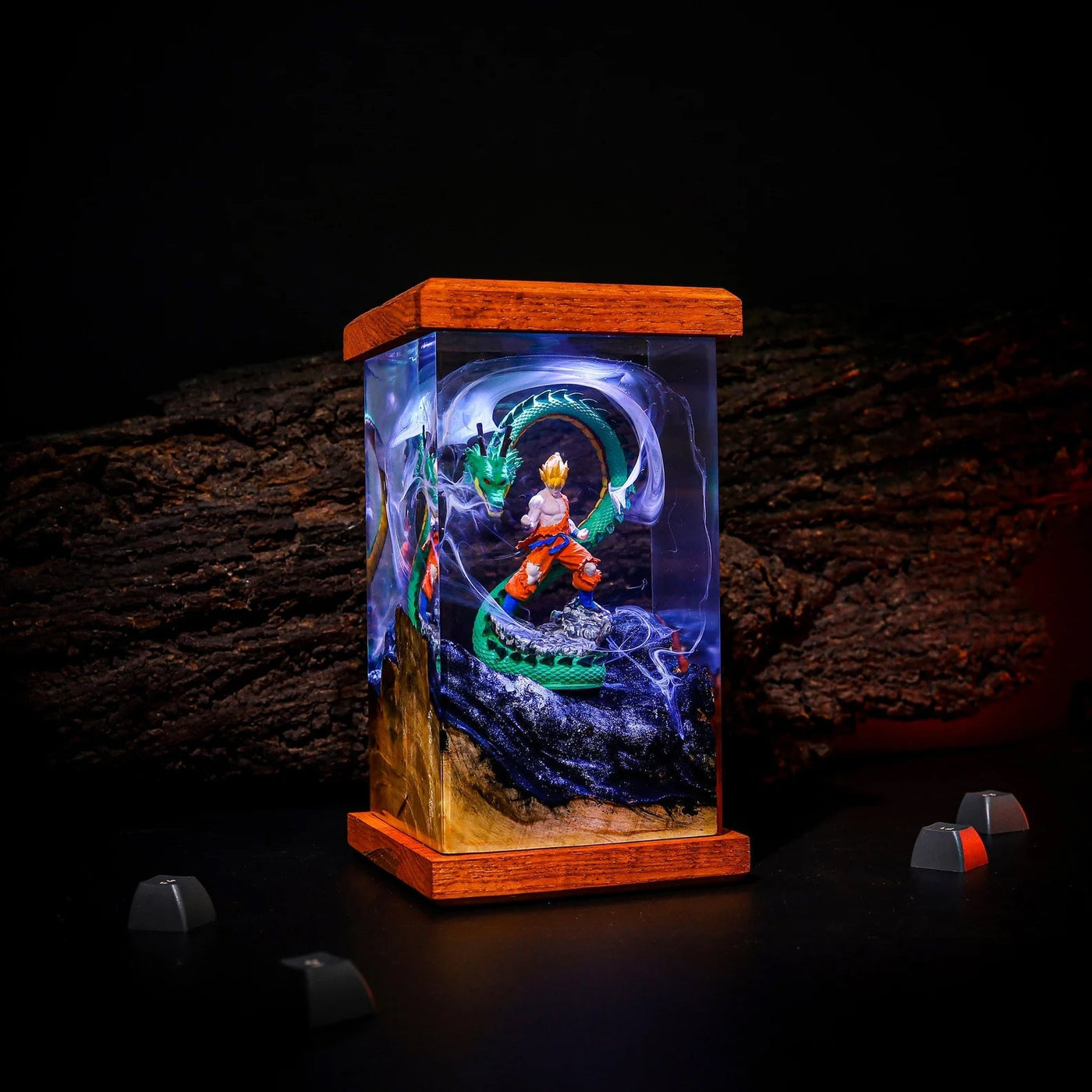 Dragon Ball Dragon Goku Epoxy Resin Lamp, Night Light