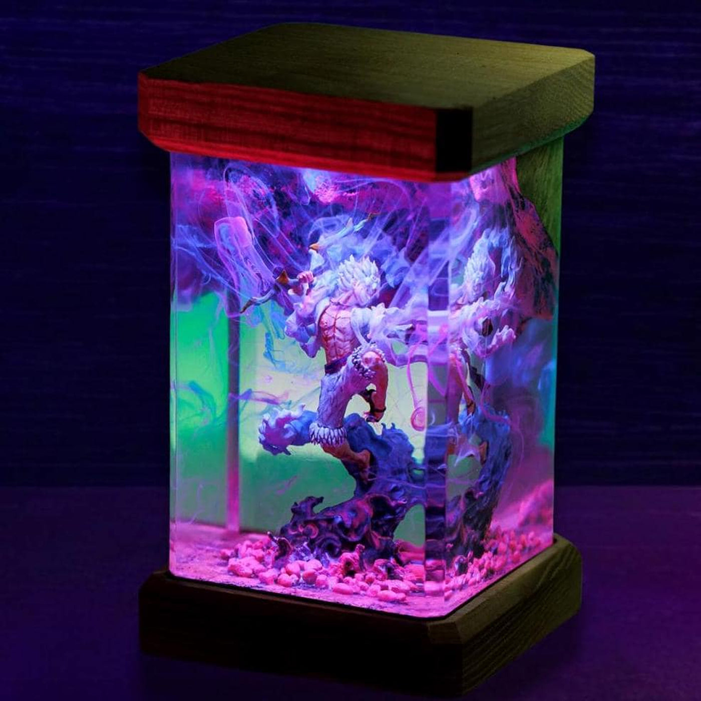 One Piece Luffy Gear 5 Epoxy Resin Lamp, Night Light