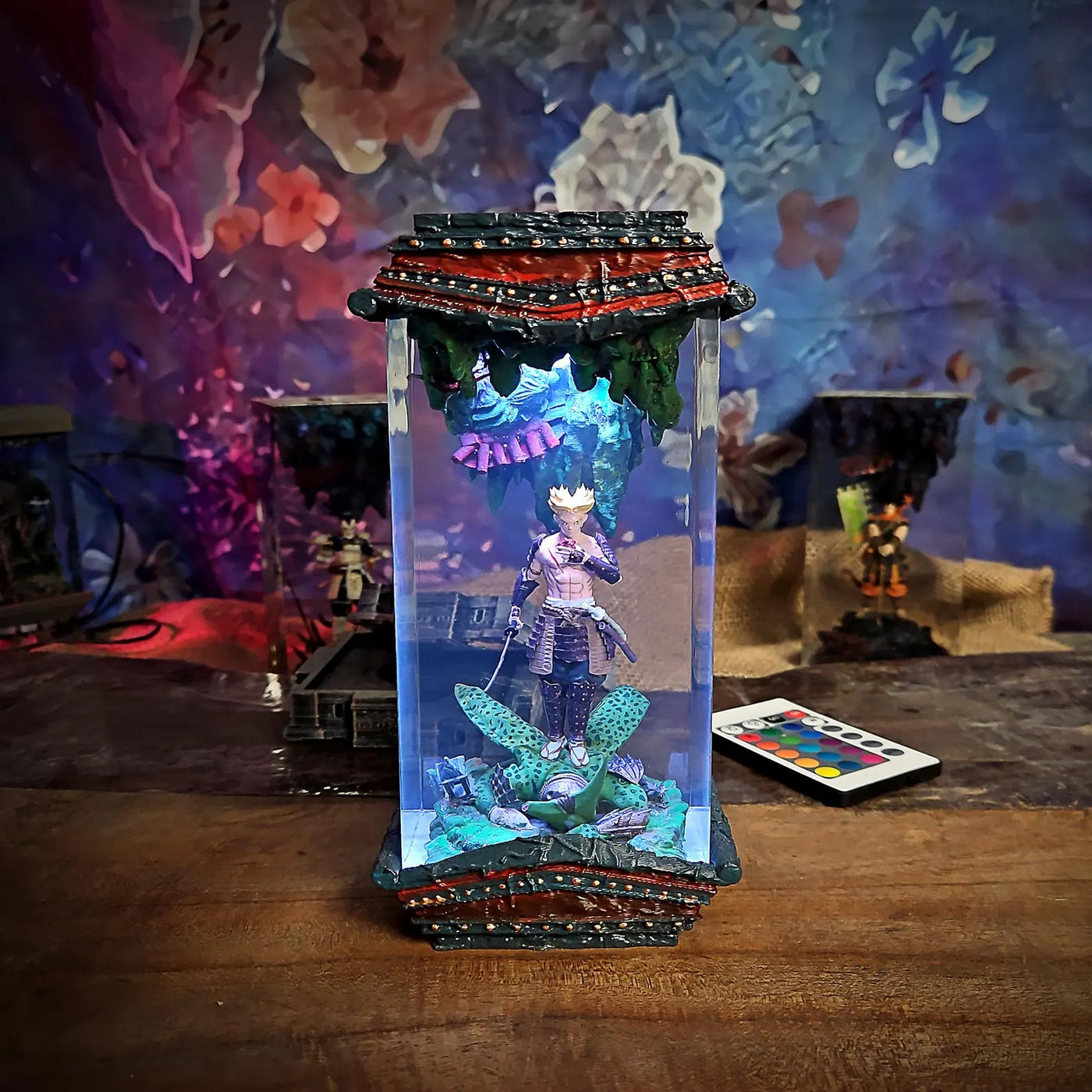Dragon Ball Trunks Shogun Cell Epoxy Resin Lamp, Night Light, Wireless Lights
