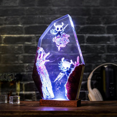 Hollow Knight Epoxy Resin Lamp, Night Light