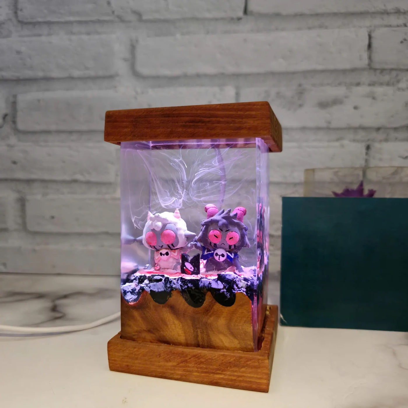 Cult of the Lamb The Goat Epoxy Resin Lamp, Night Light
