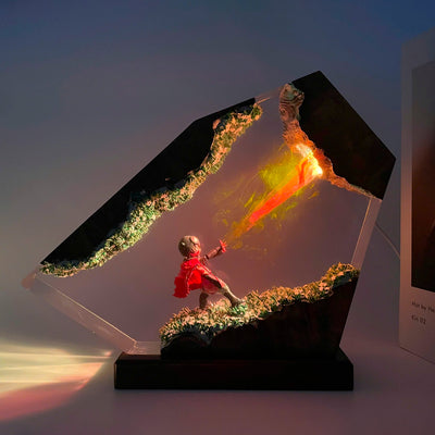 Made In Abyss Reg High Quality Epoxy Resin Lamp, Night Light