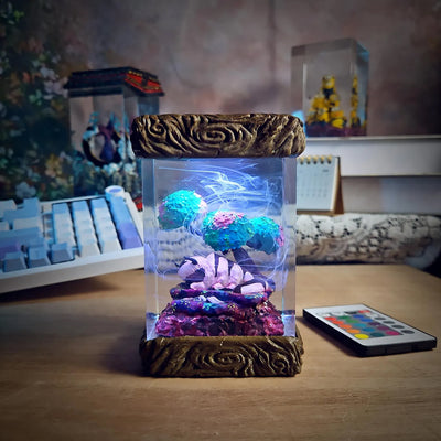 Avatar The Last Airbender Appa Epoxy Resin Lamp, Night Light, Wireless Lights