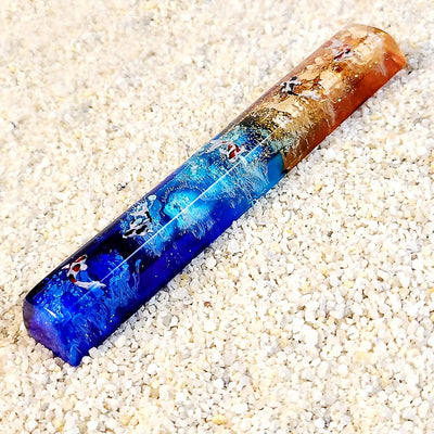 Koi Fish Spacebar Artisan Keycaps Epoxy Resin