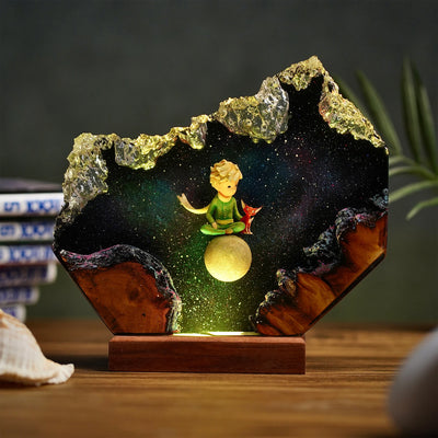 Le Petit Prince The Fox Epoxy Resin Lamp, Night Light