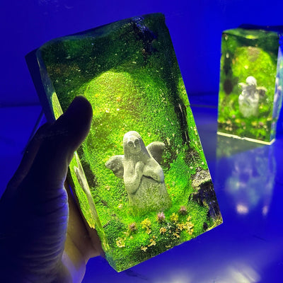 Zelda Goddess Hylia Statue Epoxy Resin Lamp, Night Light