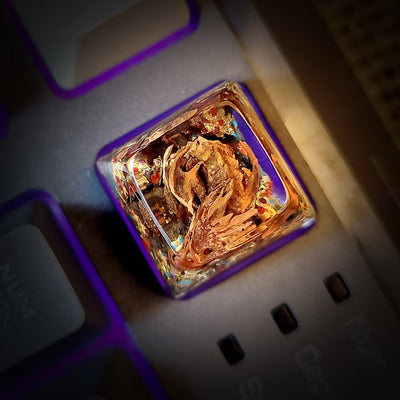 LOTR Lord Of Rings Eye of Sauron Dark Lord King of the Dead Smaug Dragon Balrog The One Ring Artisan Keycaps Epoxy Resin