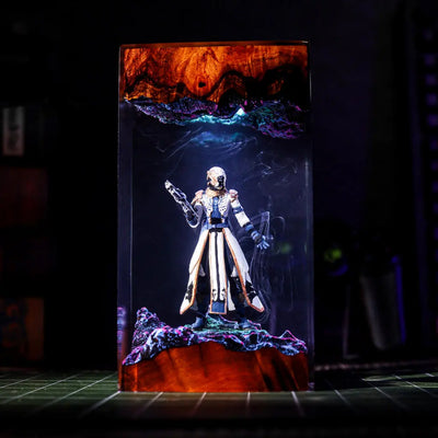 Destiny 2 Warlock Iron Banner Epoxy Resin Lamp, Night Light