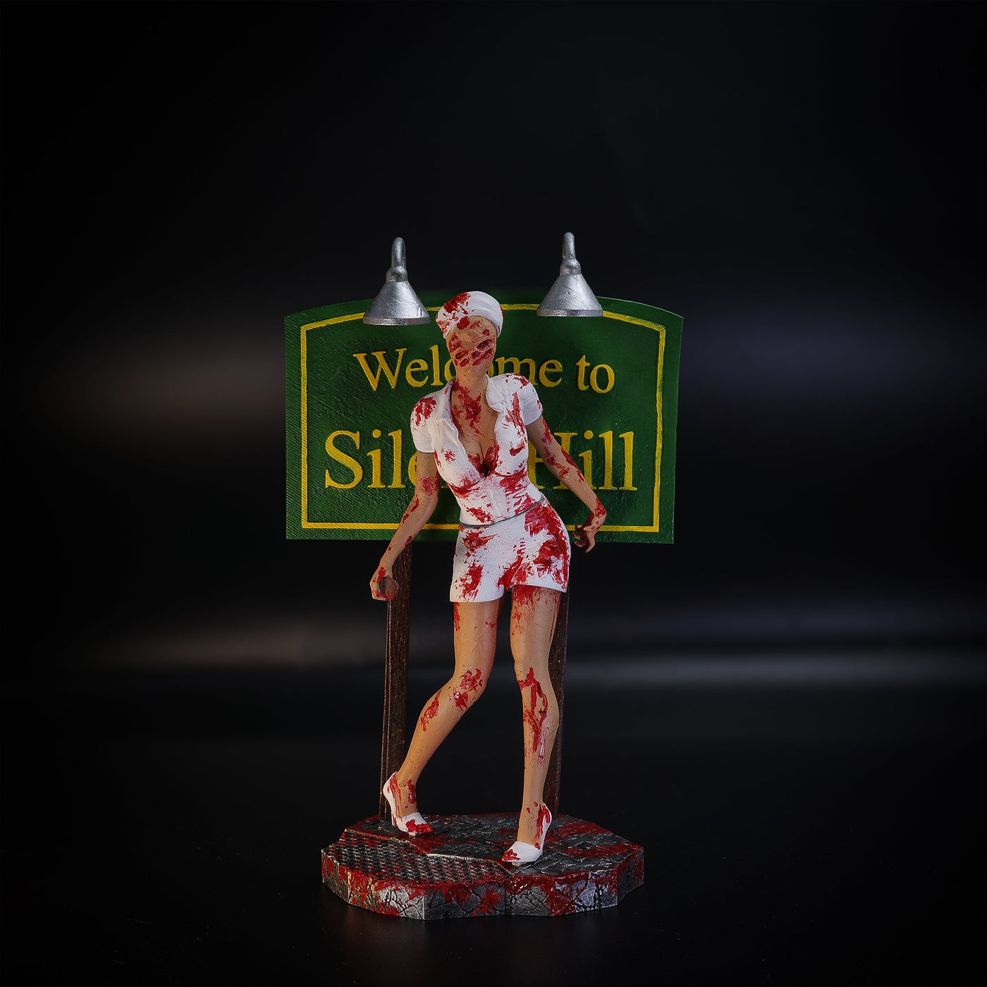 Silent Hill - Nurse Statue Figures