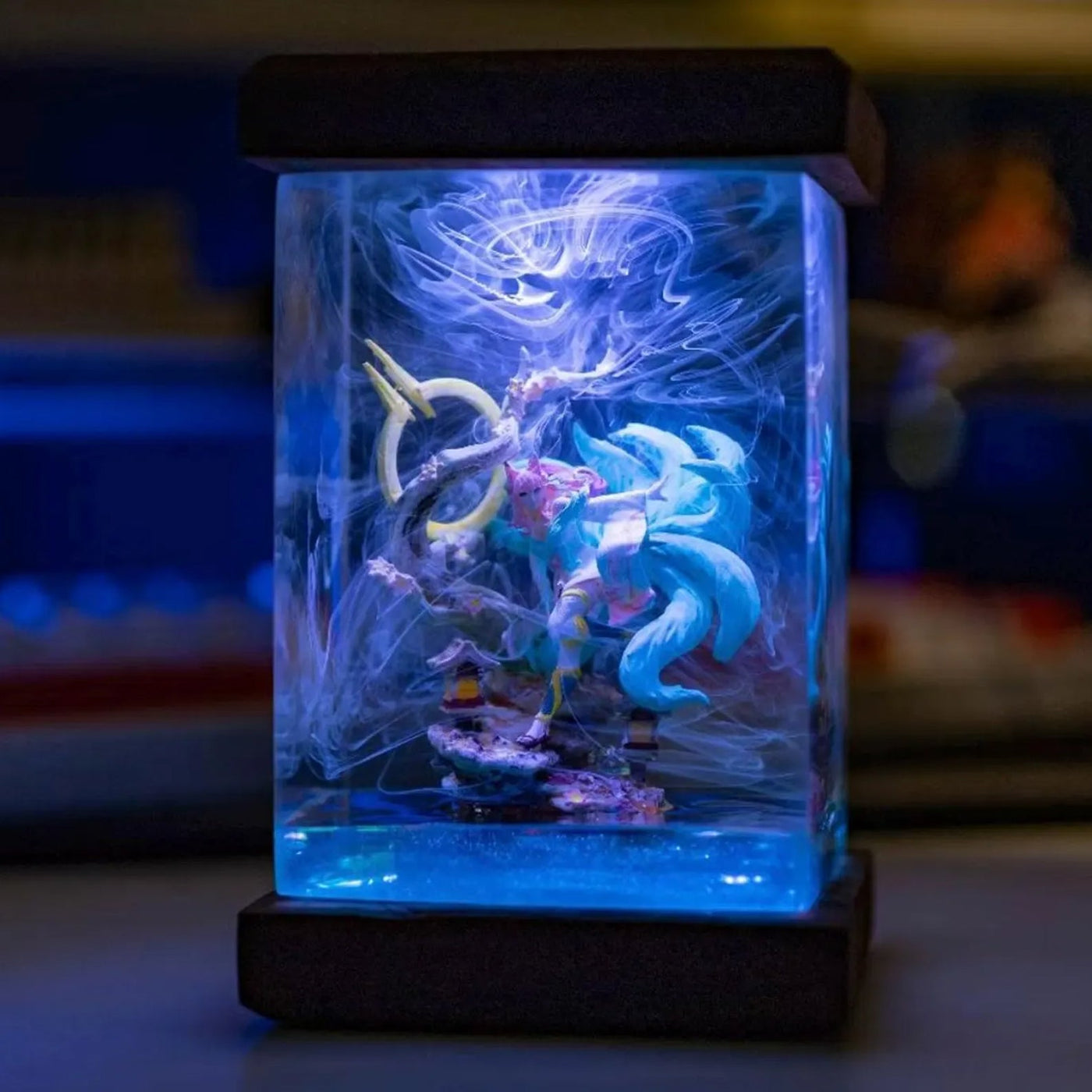 Ahri League of Legends Epoxy Resin Lamp, Night Light