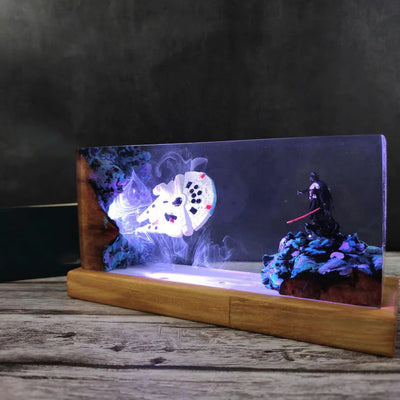 Star Wars Darth Vader Millennium Falcon Epoxy Resin Lamp, Night Light