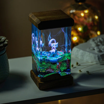 Pokemon Mew Epoxy Resin Lamp, Night Light