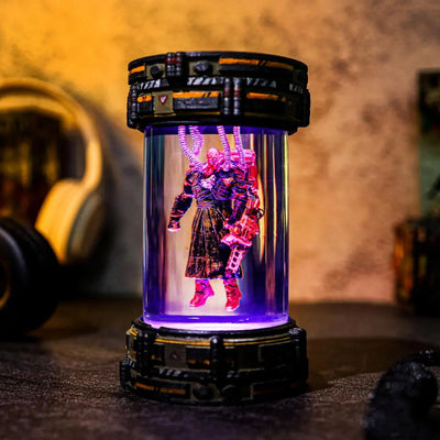 Resident Evil Nemesis Healing Chamber Incubator Epoxy Resin Lamp, Night Light, Wireless Lights