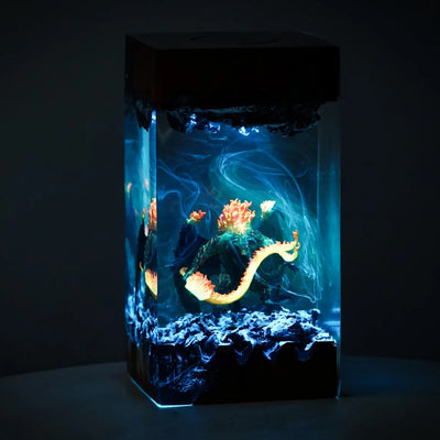 LOTR Lord Of Rings Balrog Epoxy Resin Lamp, Night Light