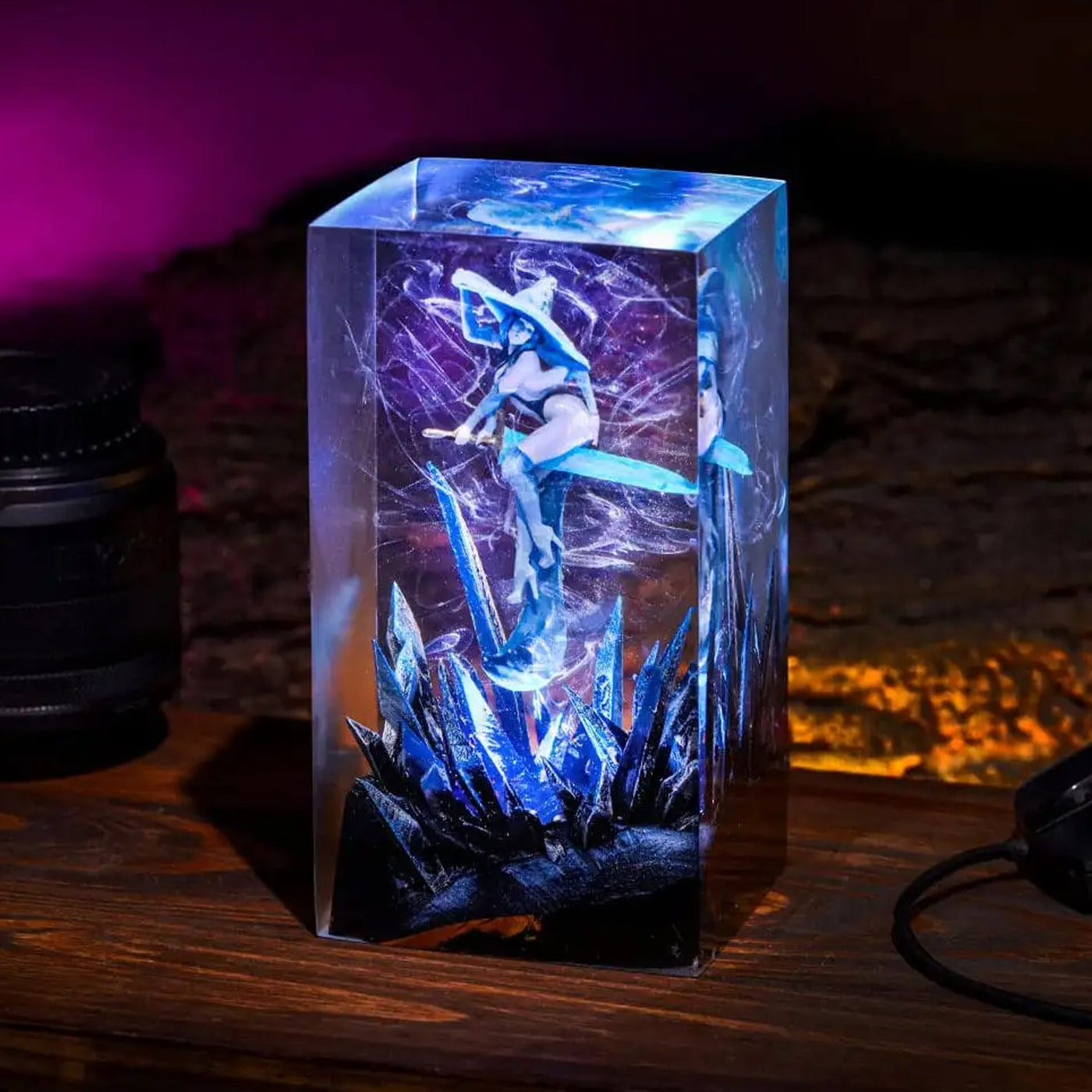 Elden Ring Ranni The Witch Epoxy Resin Lamp, Night Light