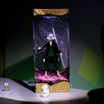 Bleach Kisuke Urahara Epoxy Resin Lamp, Night Light
